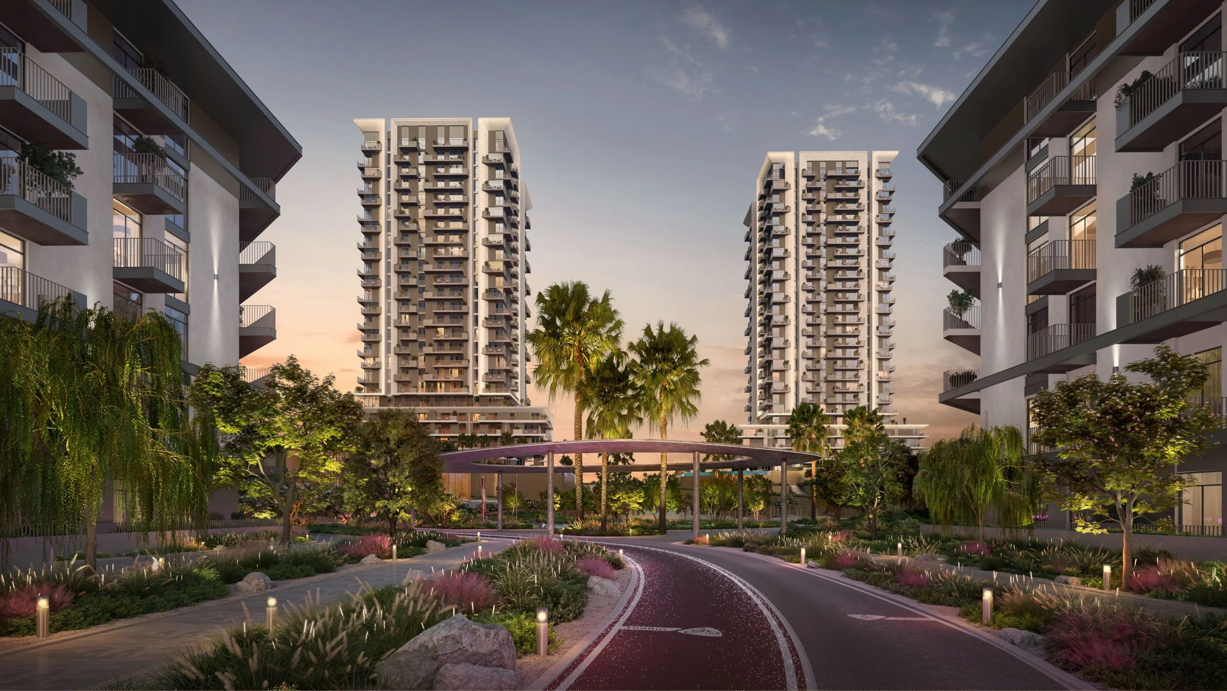 Rise by Athlon Aldar Dubai Land wellness apartment off-plan