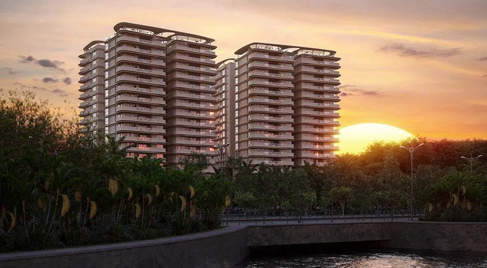 Sobha Waterfront Hyderabad Kokapet luxury apartments