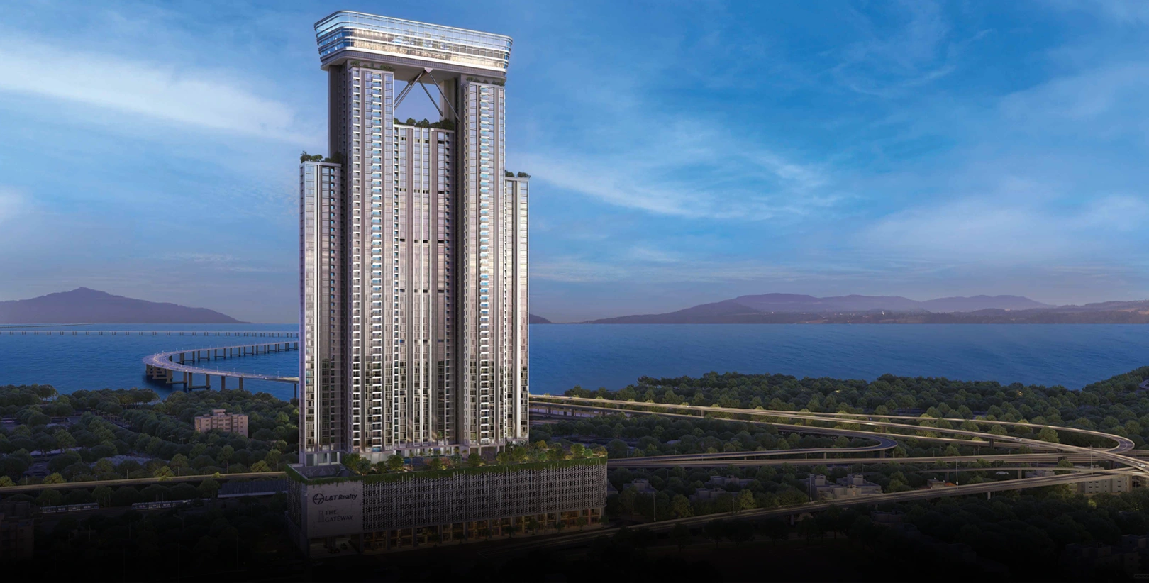 L&T The Gateway Mumbai — L&T Realty luxury high-rise apartments Maharashtra
